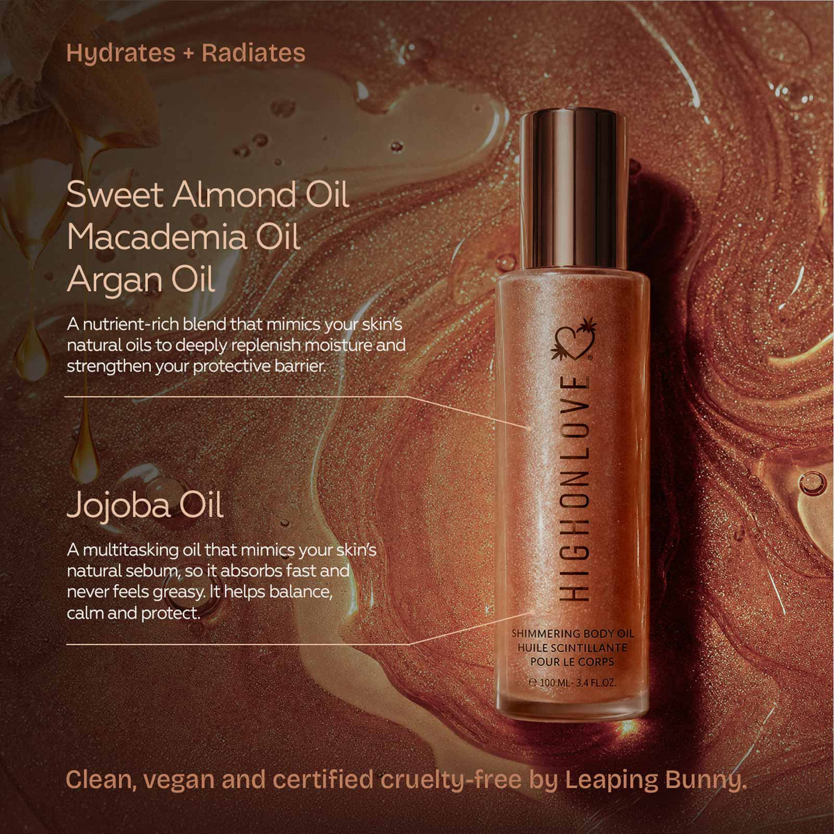 High On Love: Shimmering Body Oil